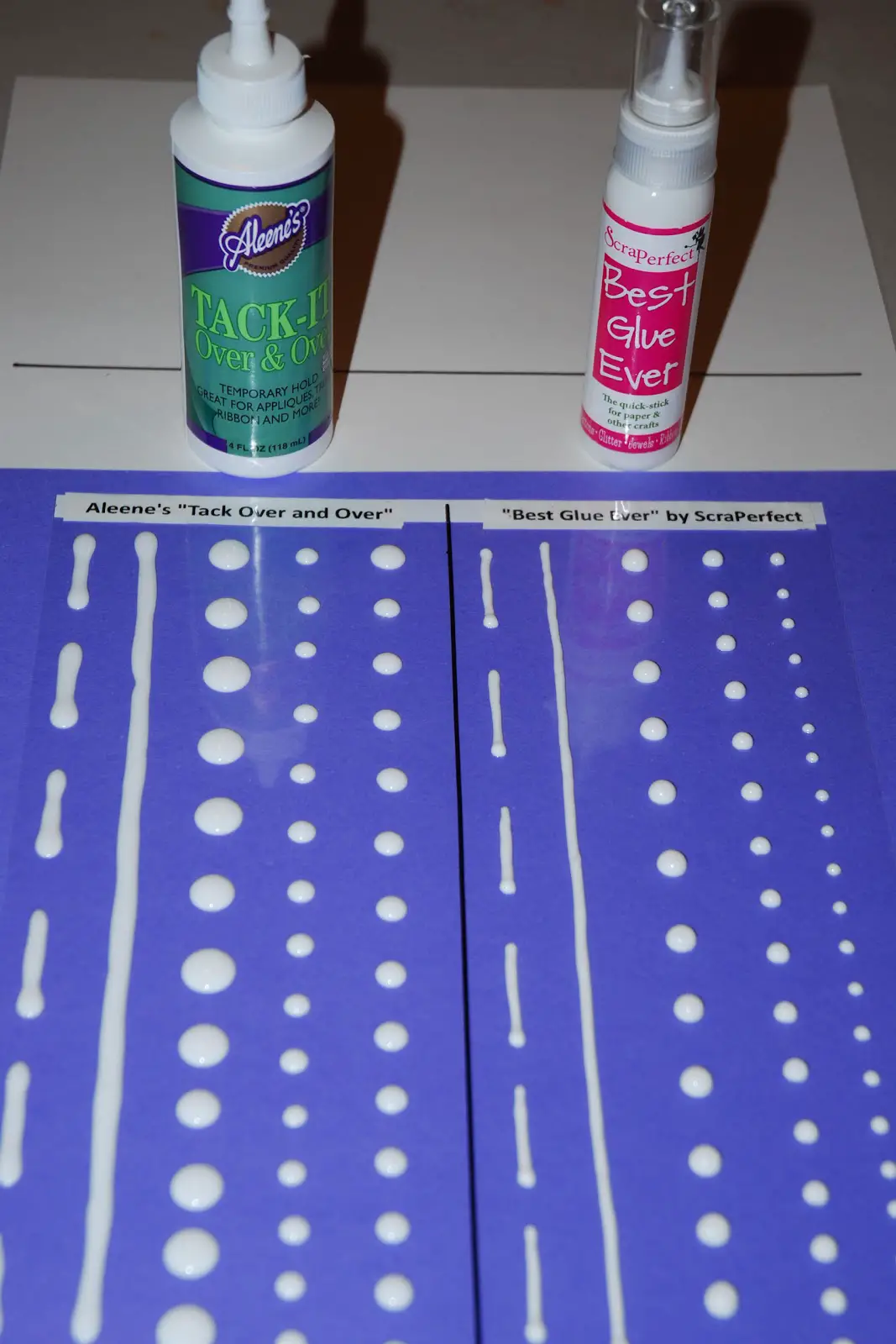 How To Apply Glue Dots