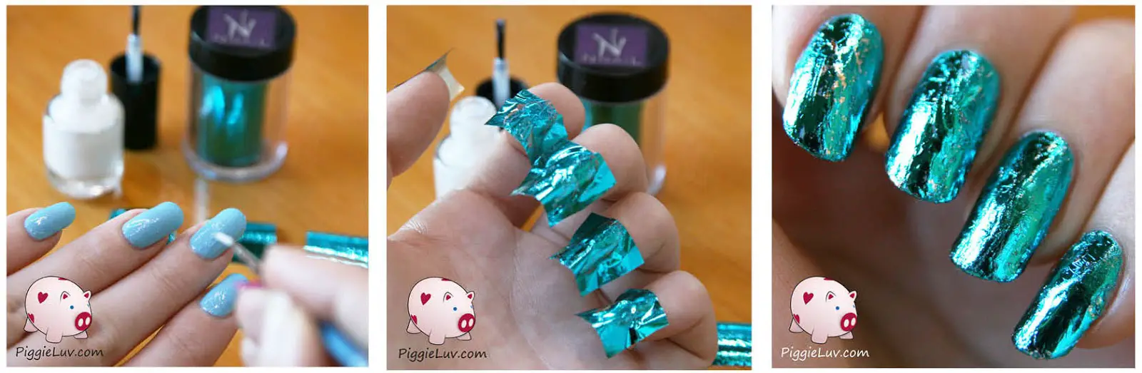 How To Apply Nail Foils Without Glue