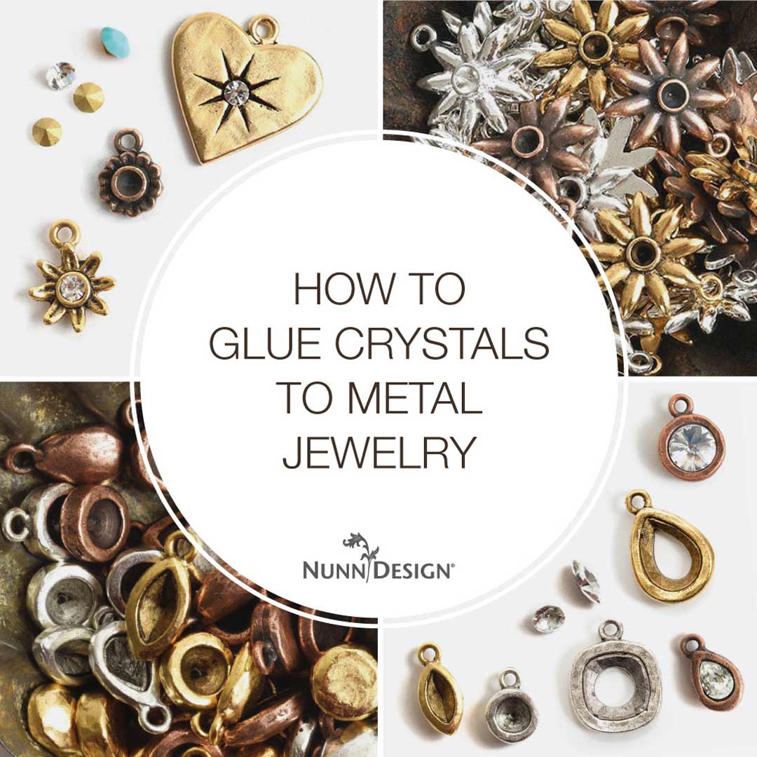 How To Glue Crystals To Metal