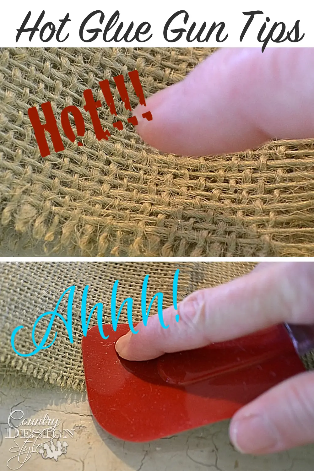 How To Prevent Strings From A Hot Glue Gun