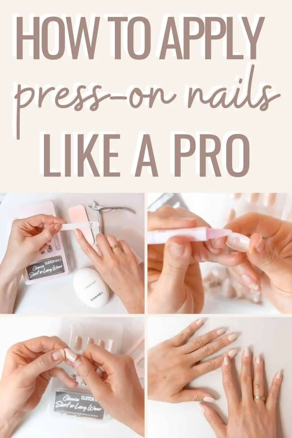 How To Use Glue On Nails