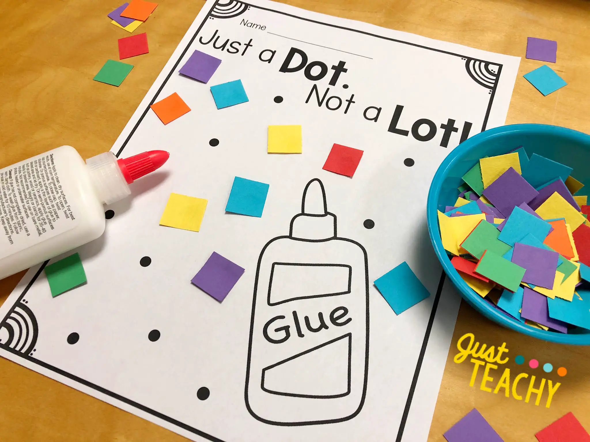 How To Use Glue