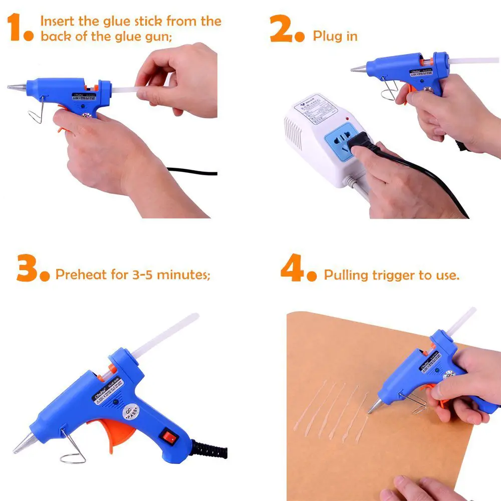 How To Use The Glue Gun