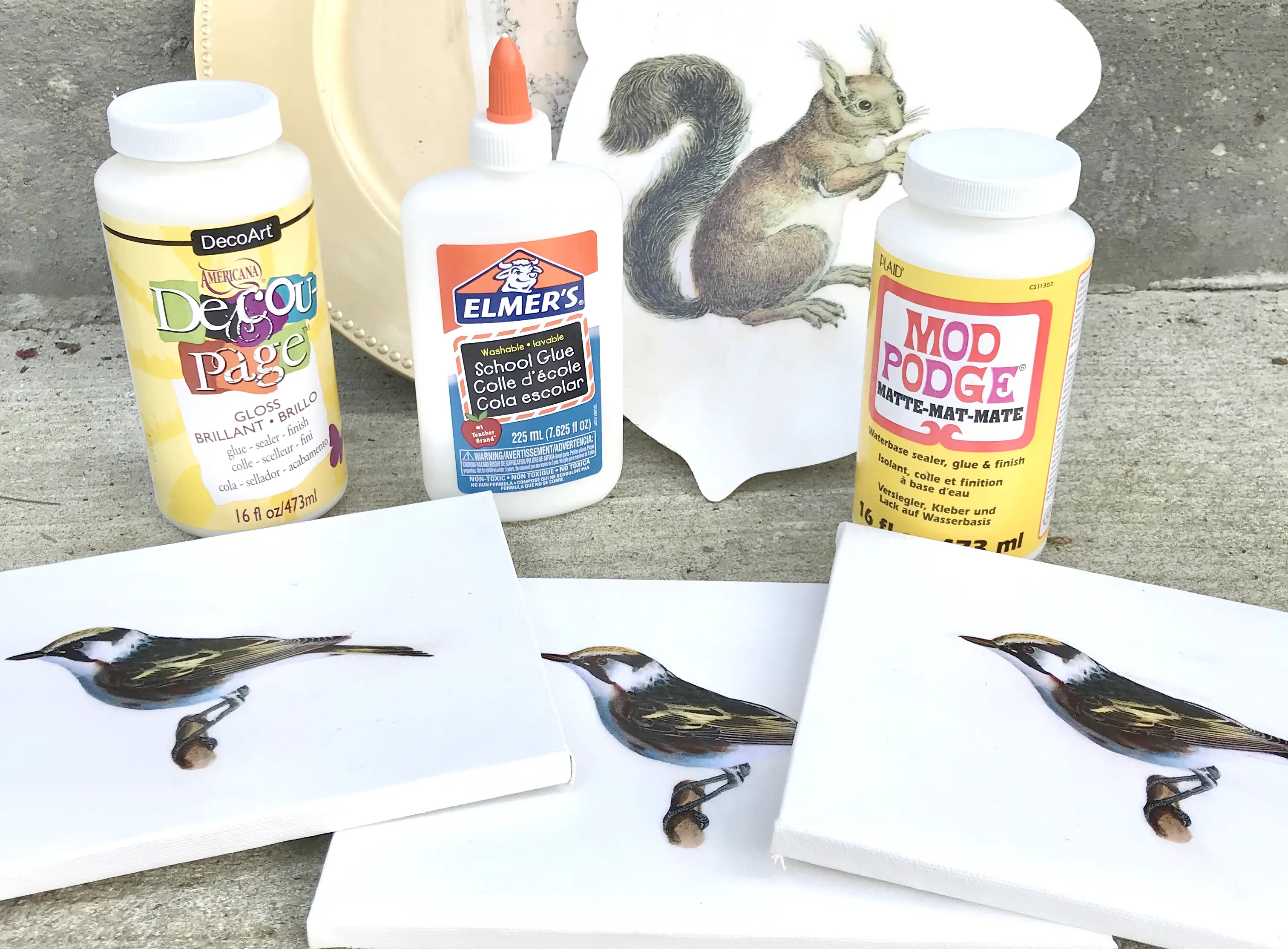 What Is Decoupage Glue Used For