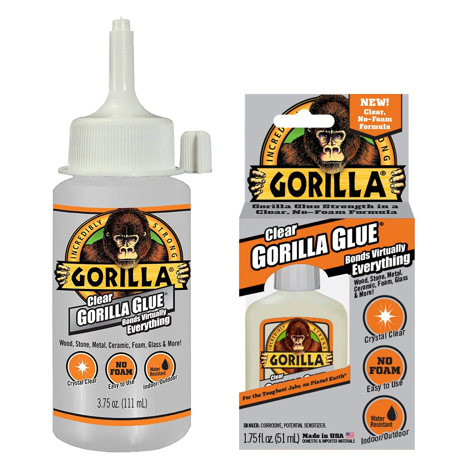Gorilla Super Glue vs. Super Glue Gel Comparison (Metal To Wood