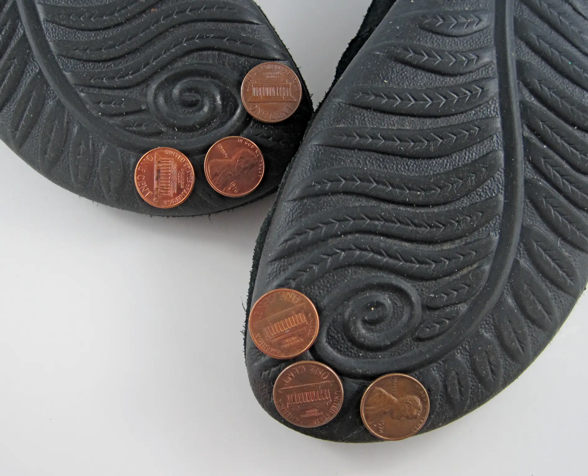 Why Glue Pennies To The Bottom Of Your Shoes