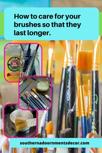 Drying And Storing Your Brushes