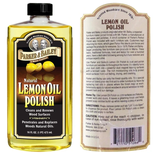 How To Apply Lemon Oil Polish