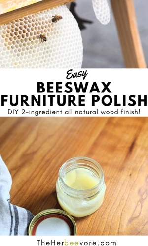 Recipe 2: Beeswax Furniture Polish