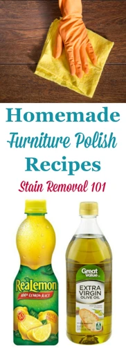 Recipes For Furniture Polish